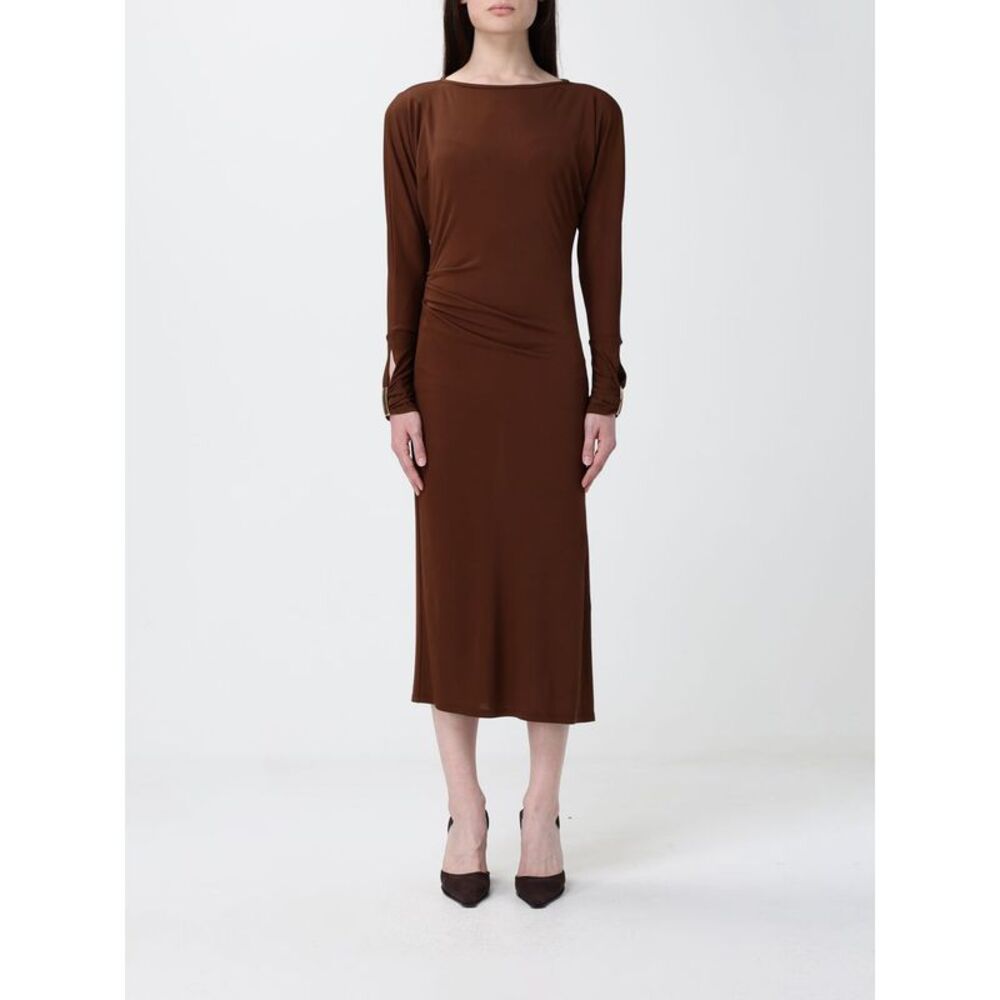 Max Mara Studio Dress Woman Mud